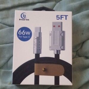 Breeze-Link 66W Type-C Cable 5FT